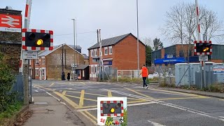 Chertsey Level Crossing Surrey [upl. by Nage]