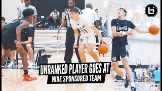 UNRANKED PLAYER VS Nike Sponsored Team [upl. by Ennovehs]