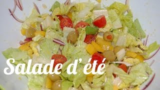 Recette de la Salade dété [upl. by Bartel]