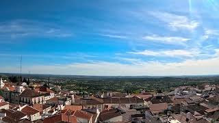 view from the top of Portalegre Castle Portugal 🇵🇹 [upl. by Cram]