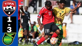 Trinidad 13 Jamaica Full Highlights  Jamaica Reggae Boy U20 [upl. by Ttayw]