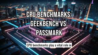 When comparing CPU benchmarks Geekbench and PassMark [upl. by Adrahs]