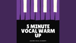 5 Minute Vocal Warm Up [upl. by Eadas]