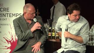 An der Bar mit Fazil Say 27092013 [upl. by Arakahs763]