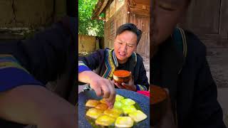 I couldnt help but eat Guizhou Dafang Liulong handtorn dried tofu again today Guizhou Food Re [upl. by Marline]