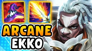 Ekko from Arcane 1v9s the game [upl. by Gustavo]