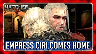 Witcher 3 ► CIRI IS EMPRESS amp Leaves Geralt  BittersweetSad Ending [upl. by Neltiak]