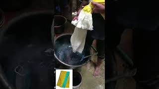 silk saree twodye dyeing process trandingsilk saree twodye dyeing process tamildye shorts [upl. by Meensat]