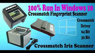 Aadhaar ecmp Crossmatch Windows 10 64bit amp 32bit Fingerprint Iris Scanner Driver Aadhaar Vdm [upl. by Ignatius]