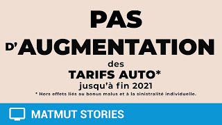 Matmut  Pas d’augmentation des tarifs Auto jusqu’à fin 2021 [upl. by Ancell]