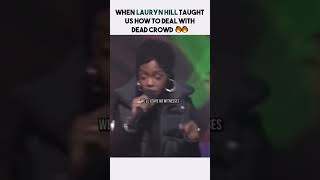 Lauryn Hill showing how to hype up a crowd 🔥 [upl. by Helbonnah]