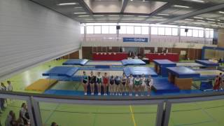 Schüler und JugendCup Trampolin Weingarten 2017 [upl. by Ahsenaj331]