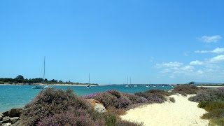 Praia e Forte do Rato Salinas de Tavira Algarve [upl. by Sara]