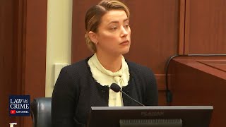 Amber Heard Testifies in Defamation Trial  Part Four Johnny Depp v Amber Heard [upl. by Cornwell]