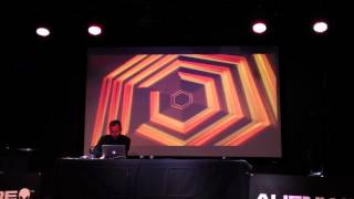 Terry Cavanagh Completes Hyper Hexagonest mode in Super Hexagon on stage 7832 [upl. by Alle]