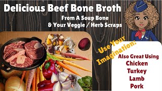 Bone Broth On A Budget  Sky High Flavor To Elevate Your Dishes Without Additives [upl. by Resiak]