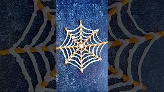 Spiderweb Pretzel Treats shorts halloween pretzels dessert [upl. by Eselehs]