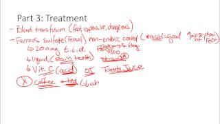 Part 3 of 3 Treatment of Iron Deficiency Anemia Khan Academy NCLEXRN [upl. by Lobel660]