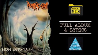 Rotting Christ  Non Serviam 4K  1994  Full Album amp Lyrics [upl. by Nahshunn]