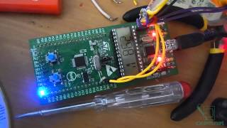 Термометр на STM8LDiscovery Часть 2 [upl. by Rayner]