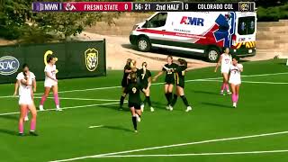 HIGHLIGHTS Fresno State at Colorado College Womens Soccer 102724 [upl. by Baptista]