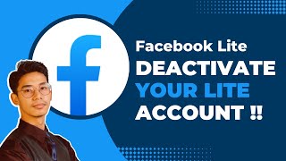 How to Deactivate Facebook Lite Account [upl. by Alyahsat]