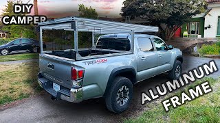 Building a Truck Camper From Scratch  Part 1 The Frame [upl. by Ahsaet]