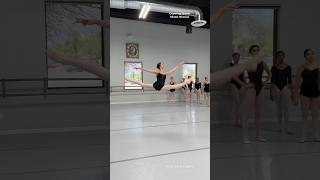 HOLY  Her LEAP is PERFECT 😱🩰✨ ballet ballerina balletclass flexible strong [upl. by Abbotson]