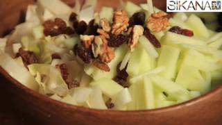 Recette salade  la salade dendives pommes HD [upl. by Bray]