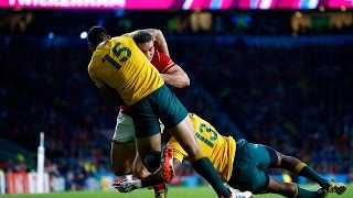 Australia v Wales  Match Highlights  Rugby World Cup [upl. by Bealle]