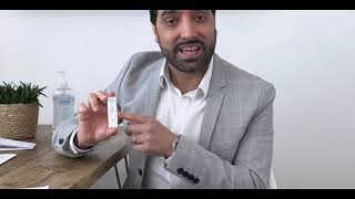 How do to a Covid19 Rapid Antigen Test with Dr Kishan Vithlani [upl. by Ribble561]