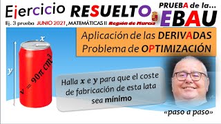 OPTIMIZACIÓN LATA de REFRESCO ACADEMIADIEGO [upl. by Ientirb752]