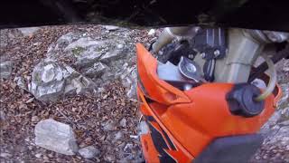 KTM 450 EXC 2005  Hard Enduro [upl. by Eidnarb]