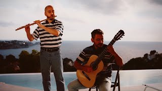 CastelnuovoTedesco  Sonatina for flute amp guitar op205 II mov Tempo di Siciliana [upl. by Ekalb]