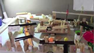 Rubeception  First Rube Goldberg that builds itself [upl. by Lednem]