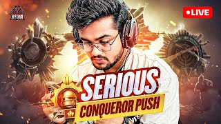 Day 2  Serious Conqueror Push C6S18  BGMI Conqueror Push with HYDRA RAREBIT bgmilive [upl. by Dareece]