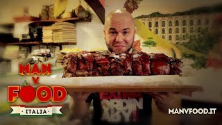 Man v Food Italia  La sfida della botticella [upl. by Filberte168]