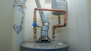 Installing a Mixing Valve and Expansion Tank on a Water Heater [upl. by Enaira]