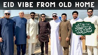 Eid Vibes From Old Place with Brothers  Babar Azam  Safeer Azam [upl. by Dnomyad8]