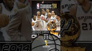 Meet the 2014 Spurs Champions Who Dominated the NBA Finals NBA spurs [upl. by Oicnoel345]