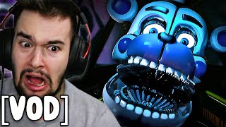 VOD 4 IDIOTS PLAY ROBLOX FNAF SISTER LOCATION [upl. by Naoh403]