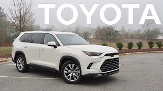 2024 Toyota Grand Highlander Hybrid Limited POV Review  Best There Row SUV That Gets Good MPG [upl. by Chubb]