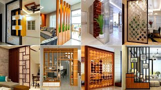 100 Modern Living Room Partition Wall Design 2024 Room Divider Ideas Home Interior Design Trends p2 [upl. by Norita]