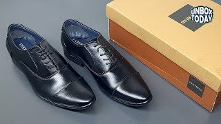 Centrino Mens Formal Shoes Black Unboxing  UNBOX TODAY [upl. by Trudey]