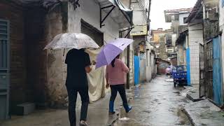 Taking a walk in urban villages in China to observe the living environment of bottom level workers [upl. by Eatnad]