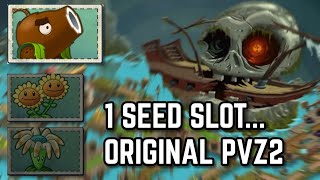 Can you beat CLASSIC Plants vs Zombies 2 with only ONE seed slot Challenge [upl. by Sexton]