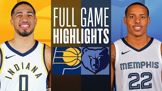 PACERS at GRIZZLIES  FULL GAME HIGHLIGHTS  December 21 2023 [upl. by Aivek]