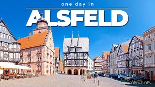 ONE DAY IN ALSFELD GERMANY  4K  Sightseeing tour through a historic halftimbered town [upl. by Eldoria]