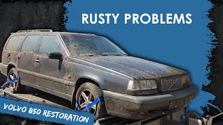 Volvo 850 Restoration  Rust  Day 4 [upl. by Chem]