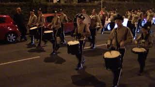 Newtownabbey Black amp Tans FB  Ulster Grenadiers FB Parade 2017 [upl. by Ayekram869]